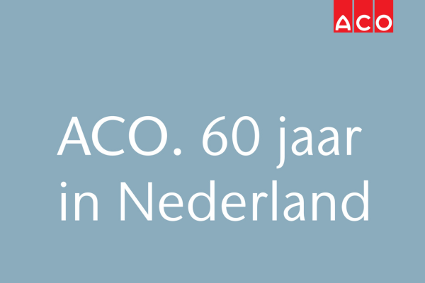 ACO BV 60 jaar in Nederland 